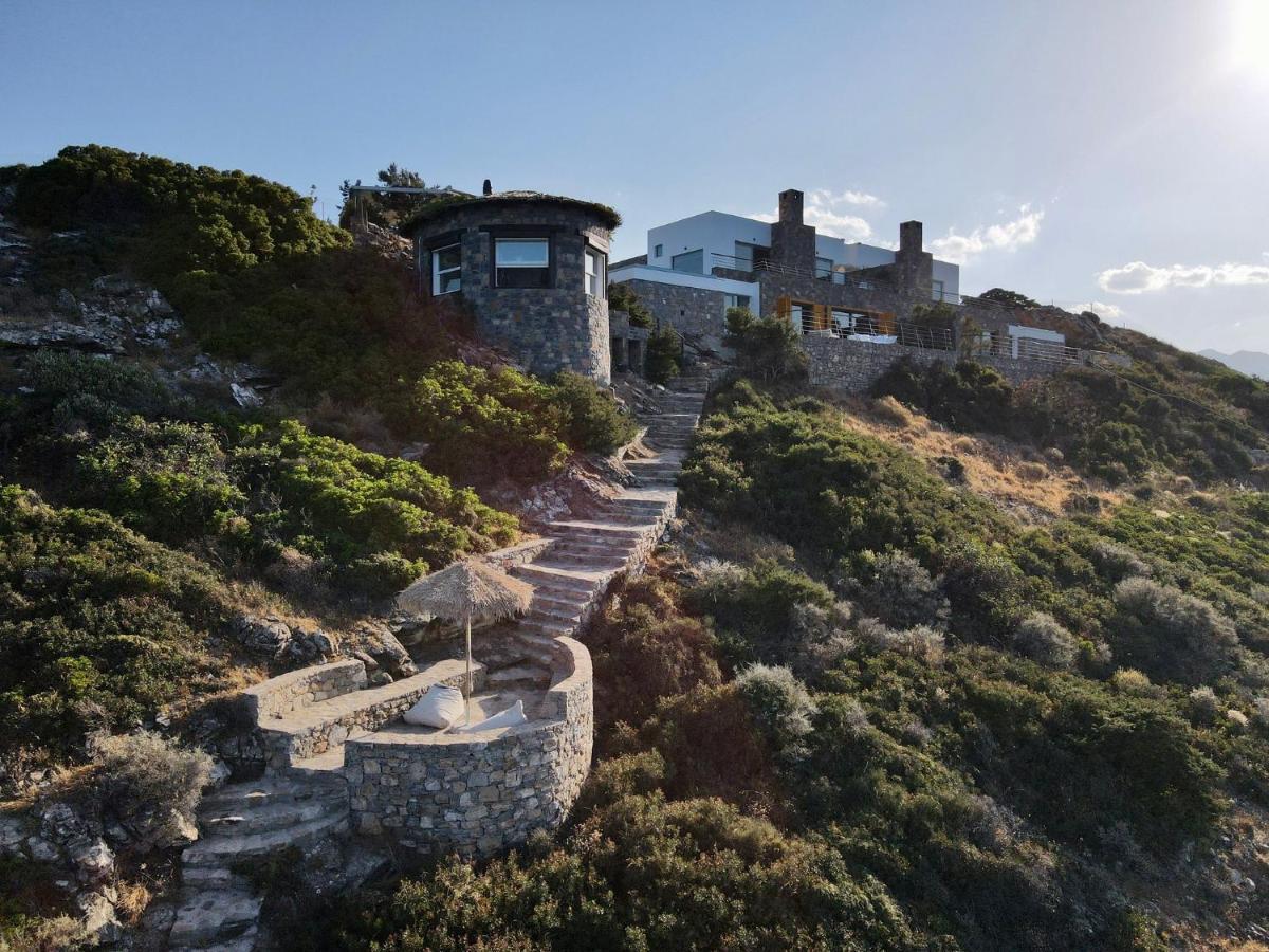Villa Aiolos: Above The Sea, Within Agios Nikolaos Exteriör bild