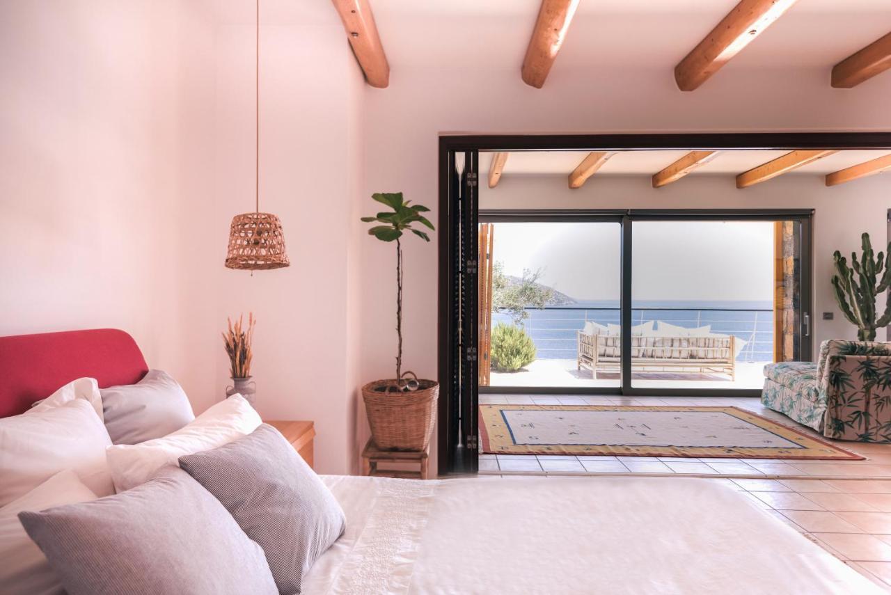 Villa Aiolos: Above The Sea, Within Agios Nikolaos Exteriör bild