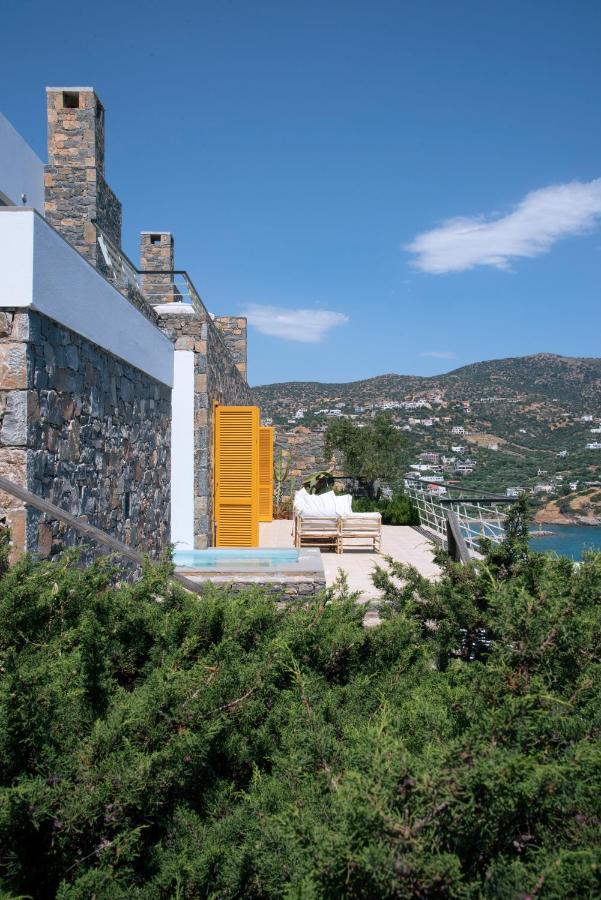Villa Aiolos: Above The Sea, Within Agios Nikolaos Exteriör bild