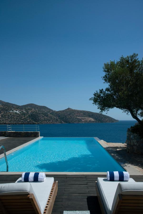 Villa Aiolos: Above The Sea, Within Agios Nikolaos Exteriör bild