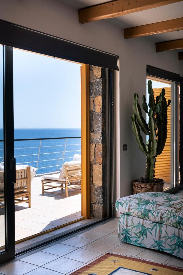 Villa Aiolos: Above The Sea, Within Agios Nikolaos Exteriör bild
