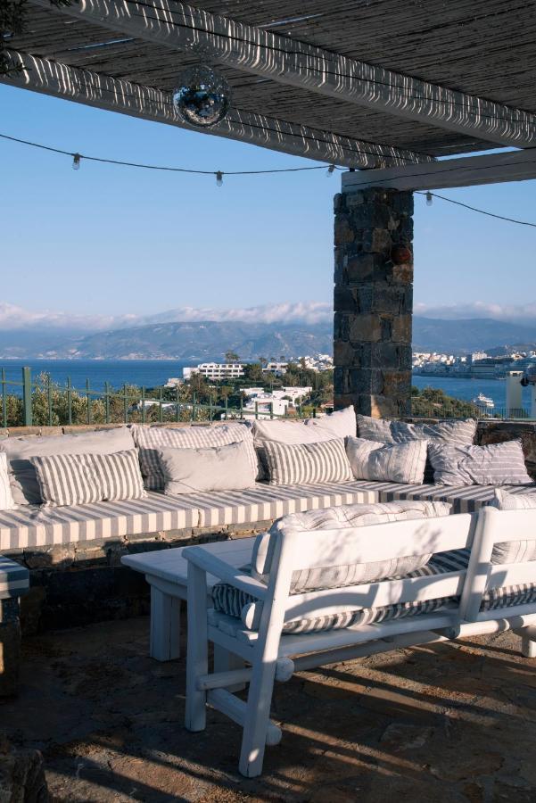 Villa Aiolos: Above The Sea, Within Agios Nikolaos Exteriör bild