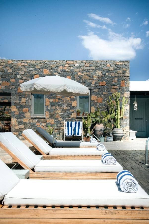 Villa Aiolos: Above The Sea, Within Agios Nikolaos Exteriör bild