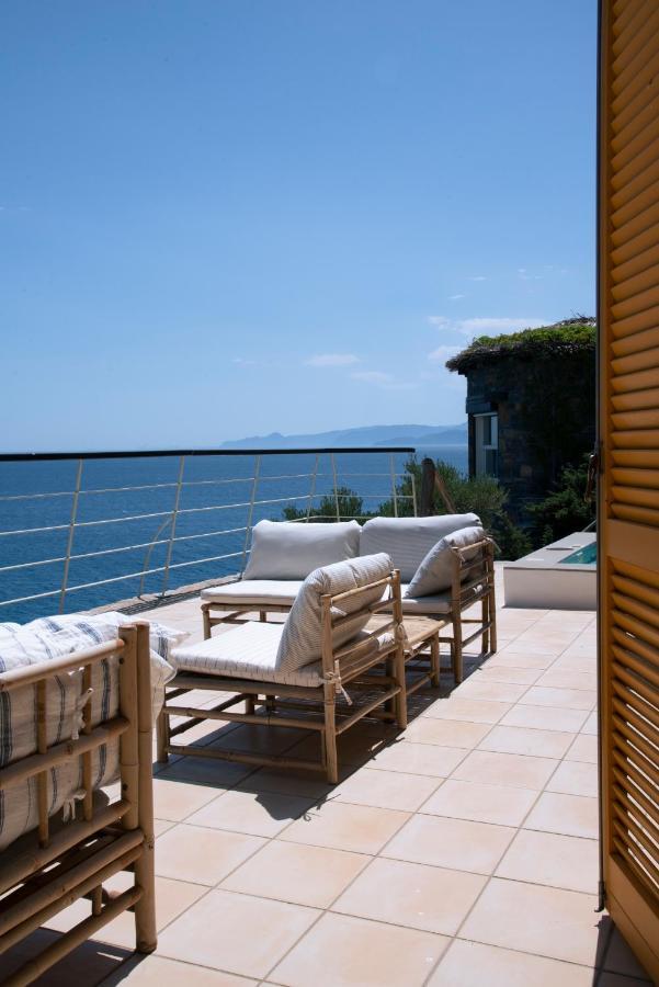 Villa Aiolos: Above The Sea, Within Agios Nikolaos Exteriör bild