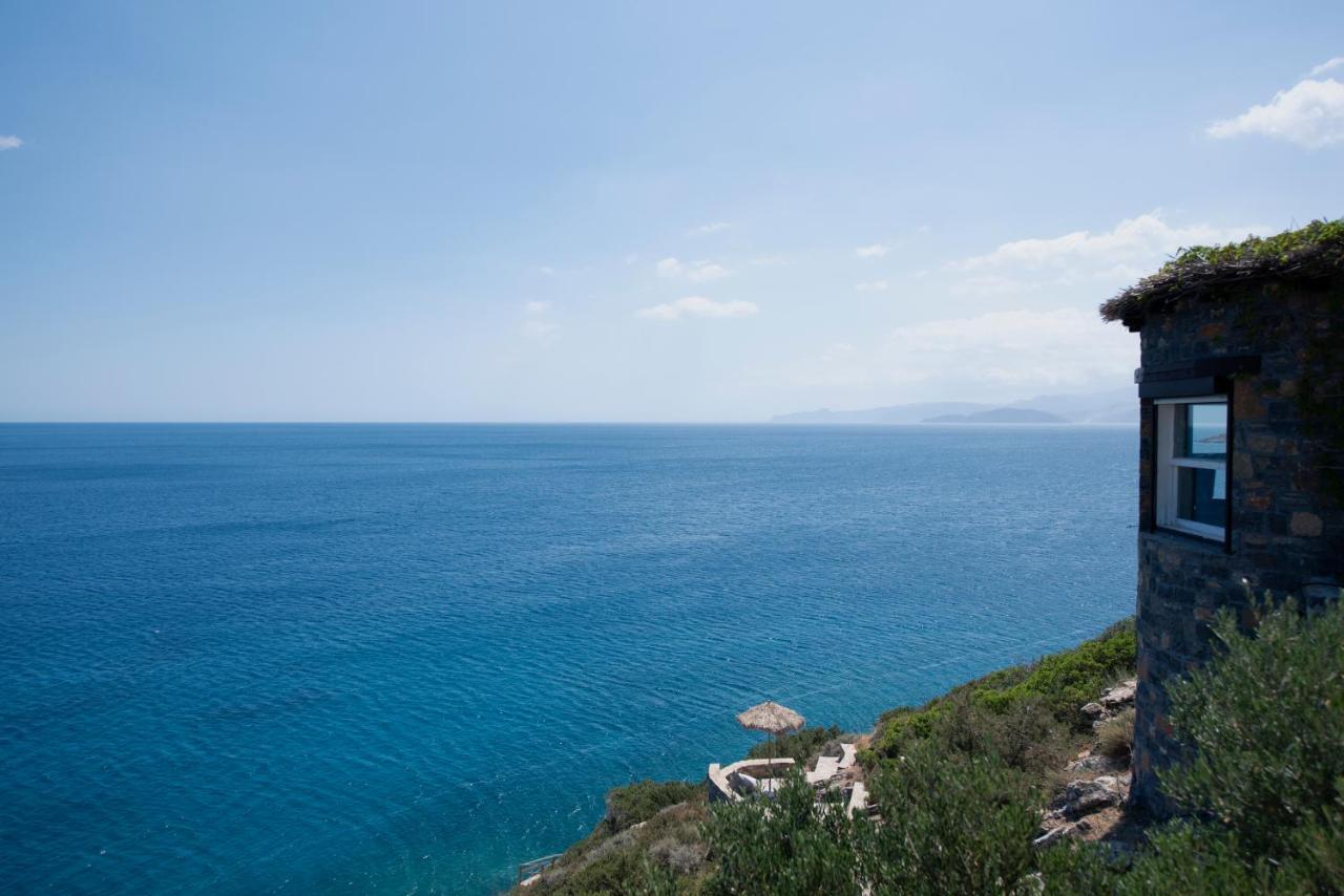Villa Aiolos: Above The Sea, Within Agios Nikolaos Exteriör bild